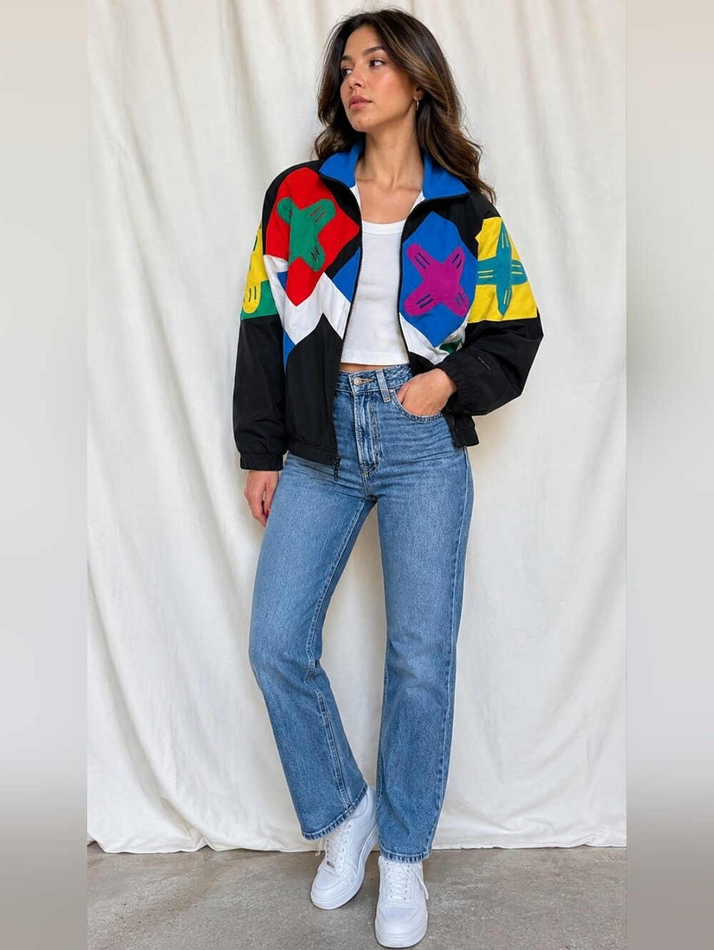 Vintage 90s HEAD Bomber Jacket Size Medium